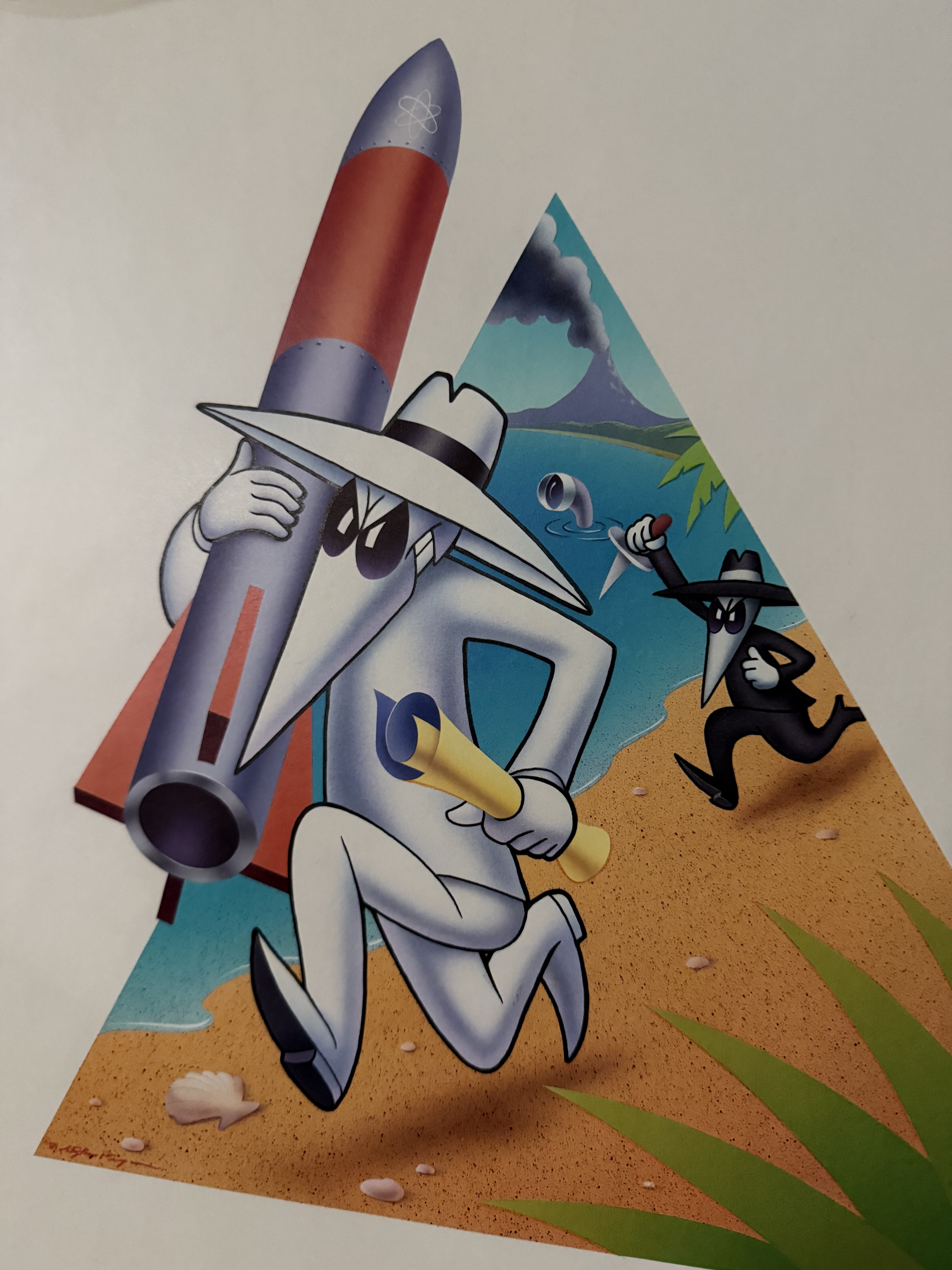 Unused Spy vs. Spy II: The Island Caper NES Box Art (Mad Magazine